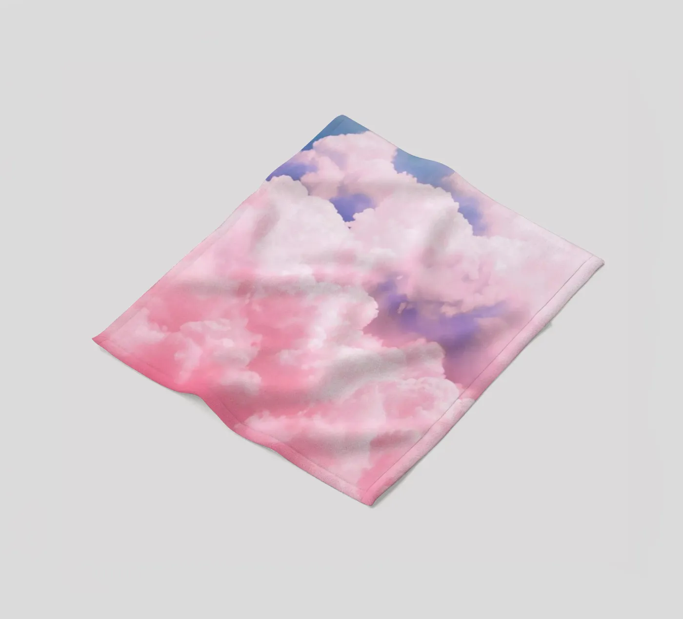 Candy Sky fleece blanket by cafelab