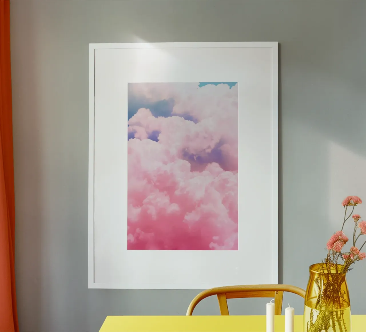 Candy Sky poster by cafelab