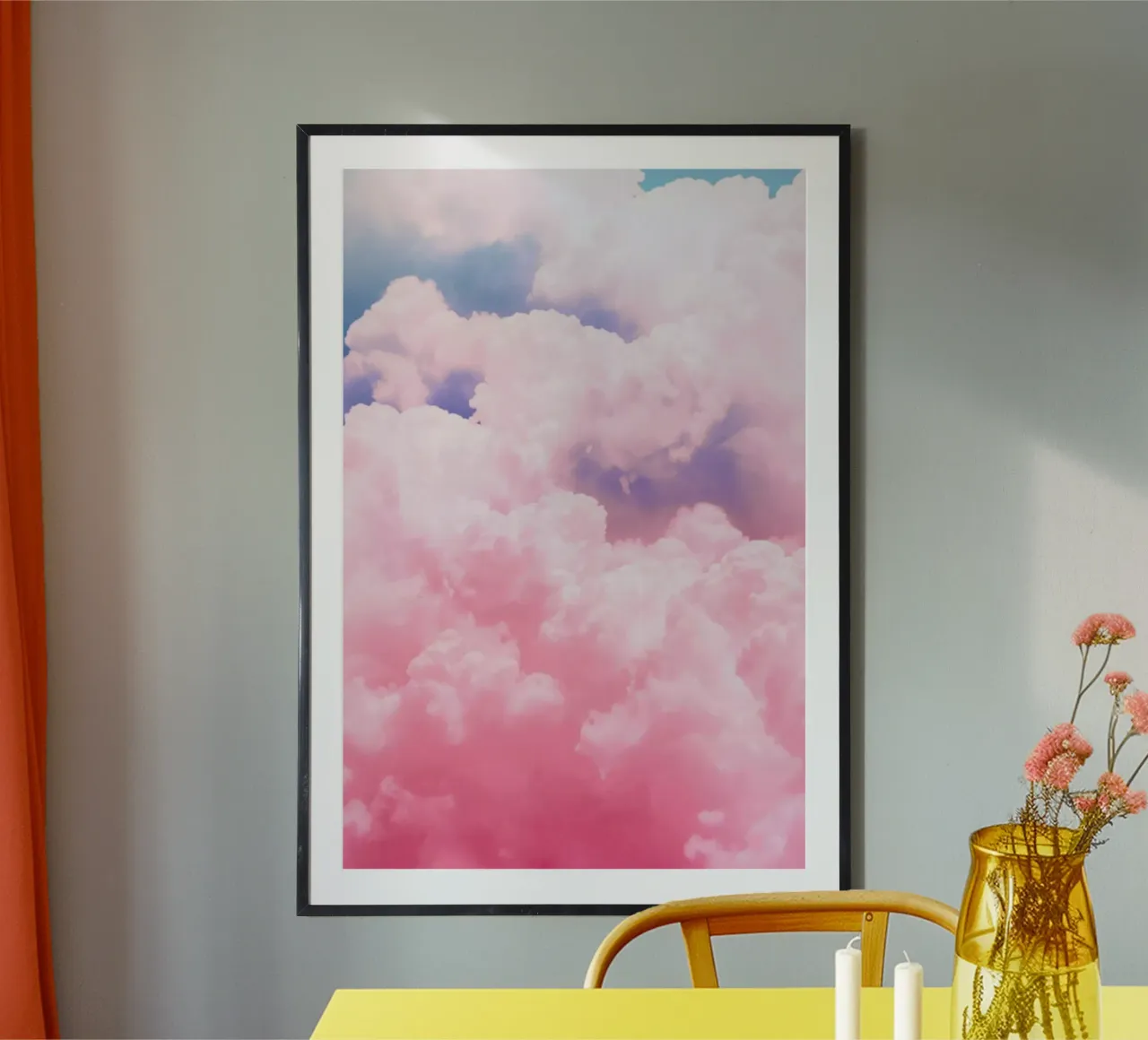 Candy Sky poster by cafelab