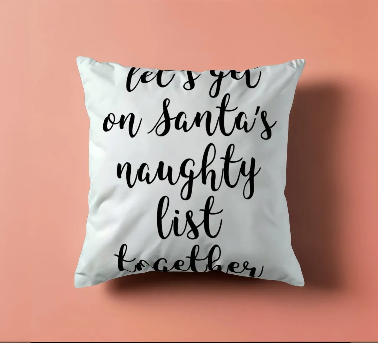 Naughty List cuscino da Studio One