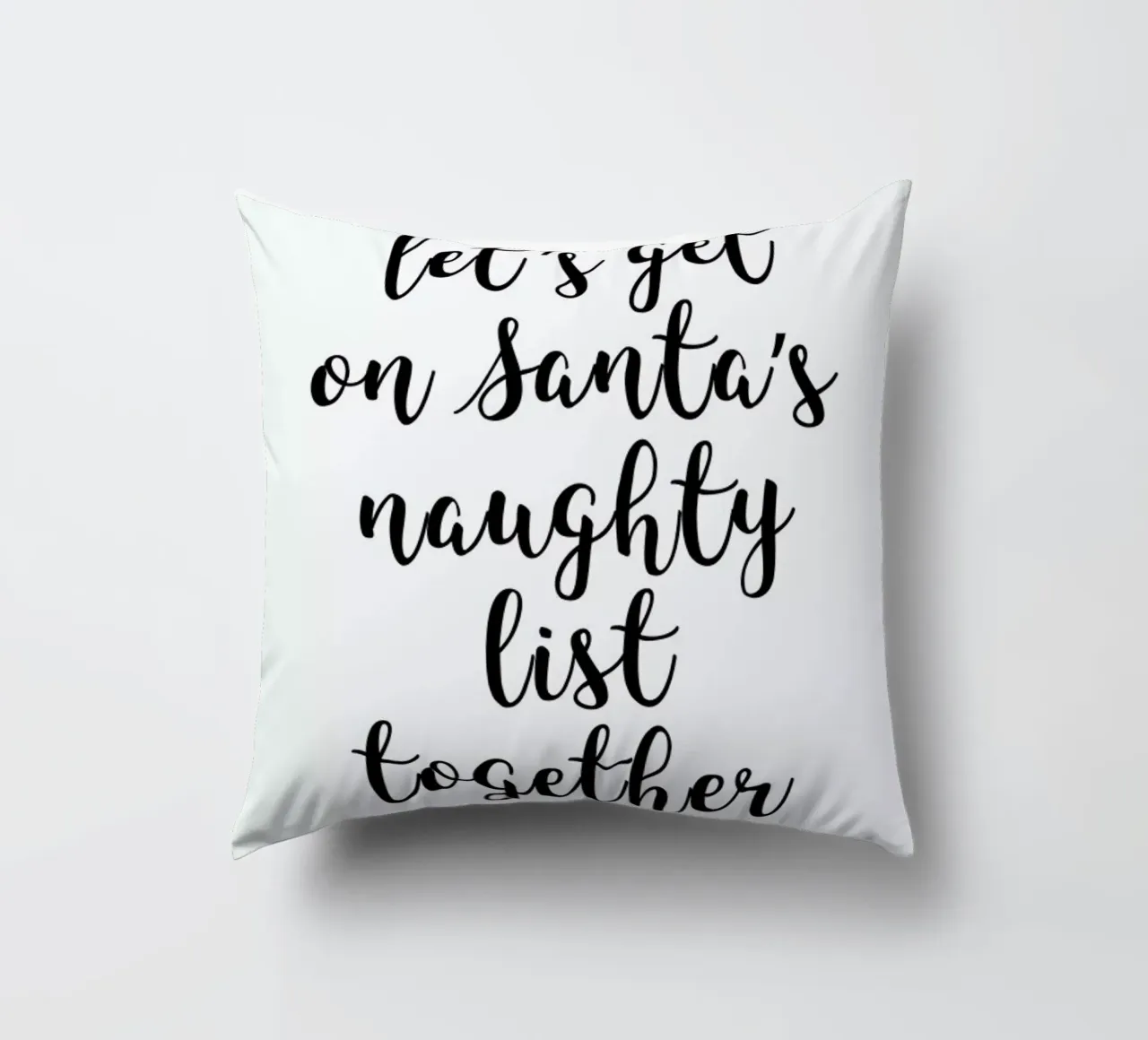 Naughty List cuscino da Studio One