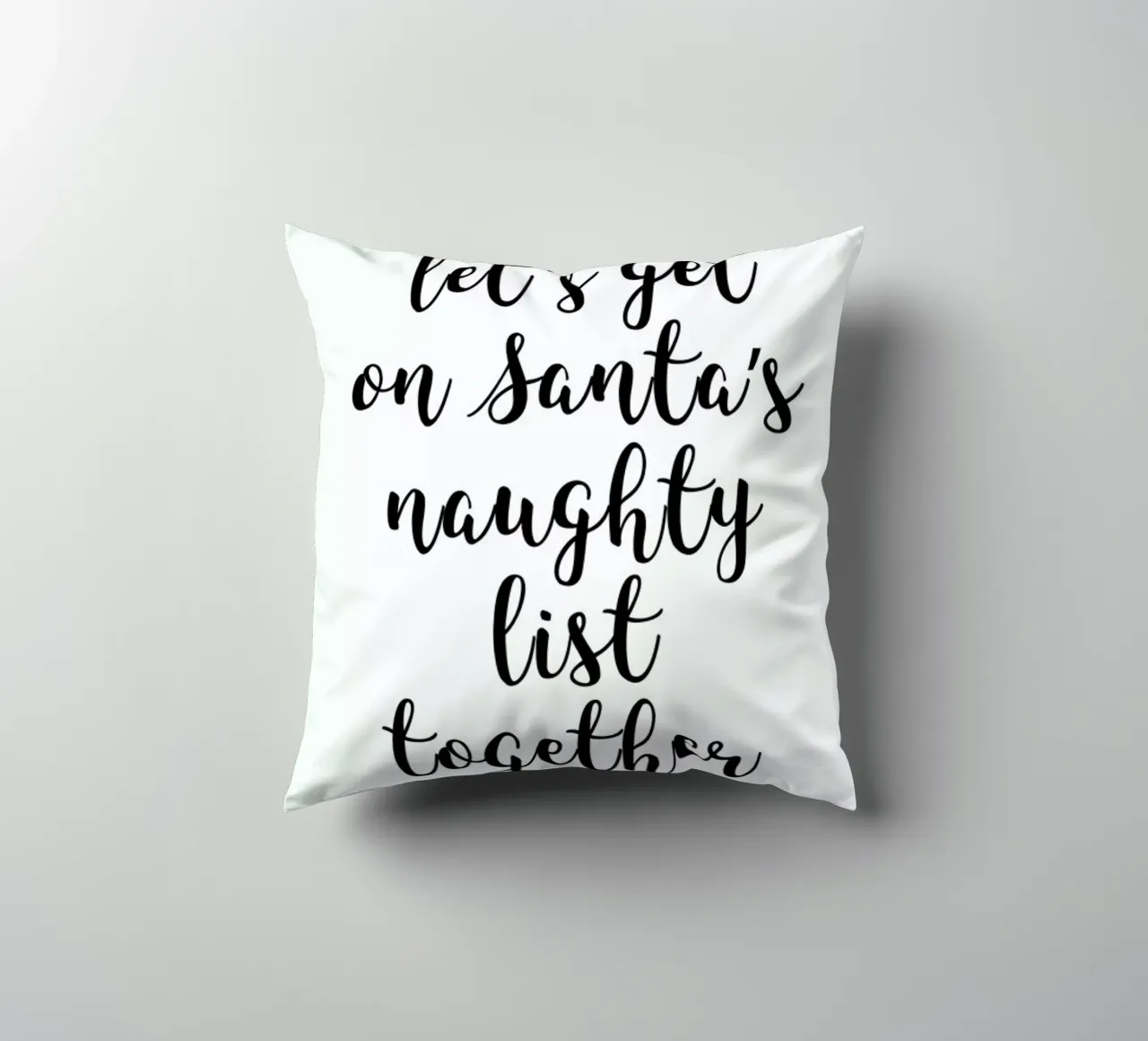 Naughty List cuscino da Studio One