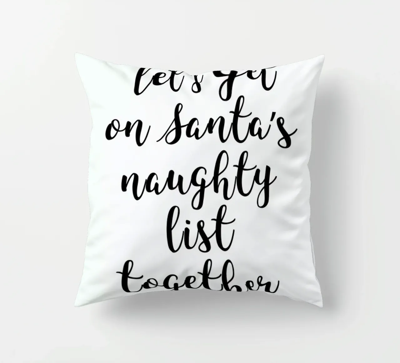 Naughty List cuscino da Studio One