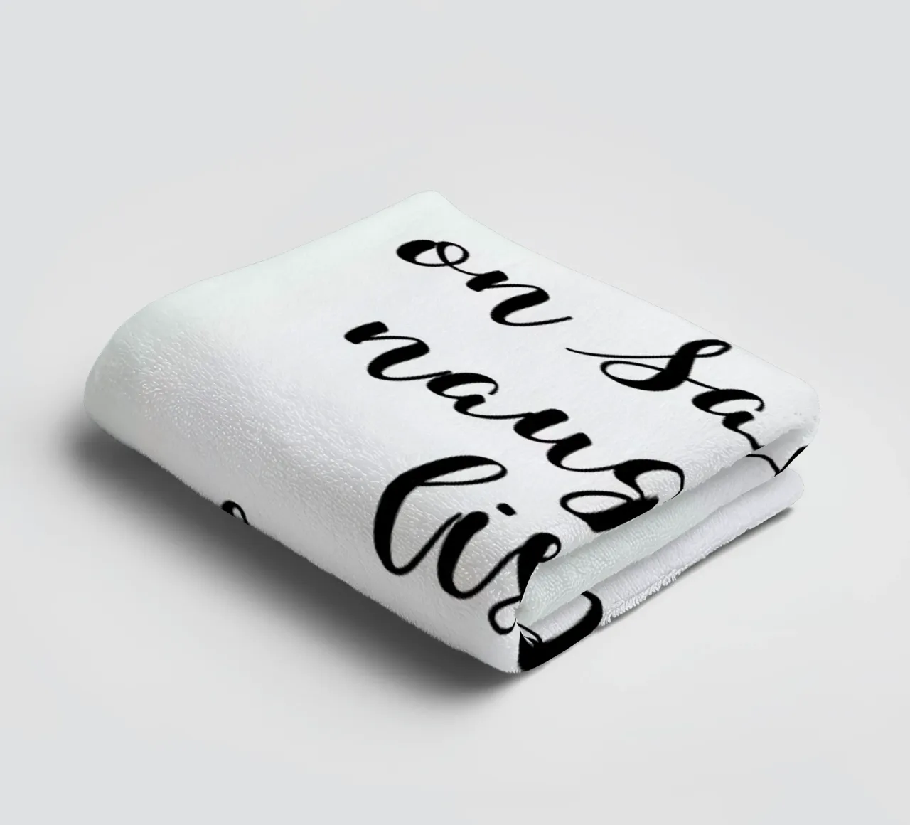 Naughty List asciugamano da bagno da Studio One