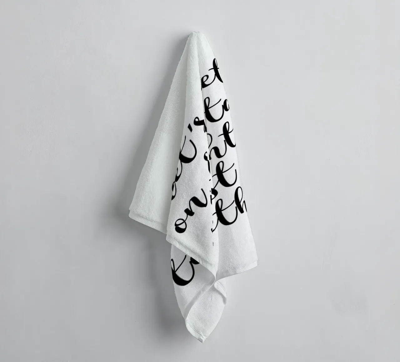 Naughty List asciugamano da bagno da Studio One