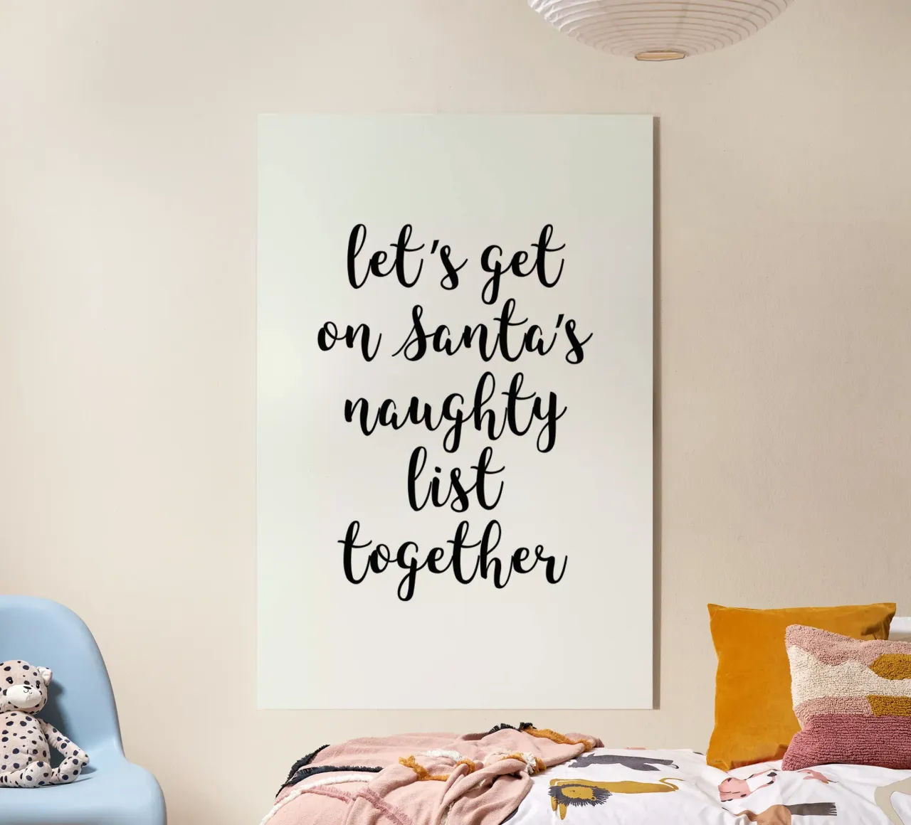 Naughty List plexiglass da Studio One