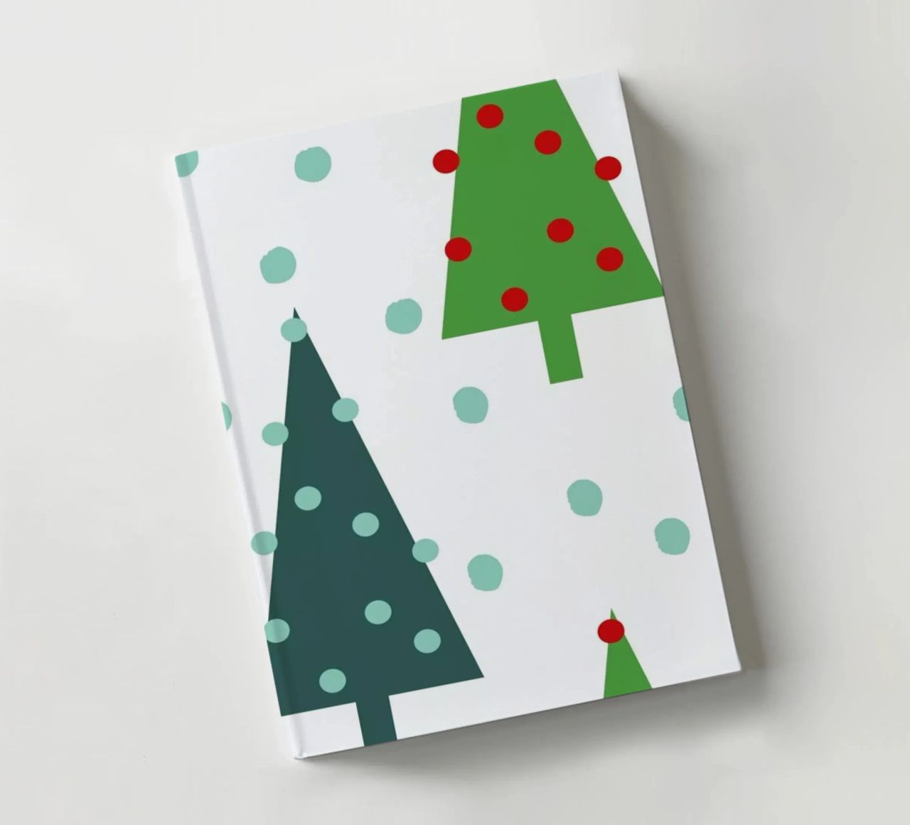 Christmas Tree notebook by Charlotte Winter