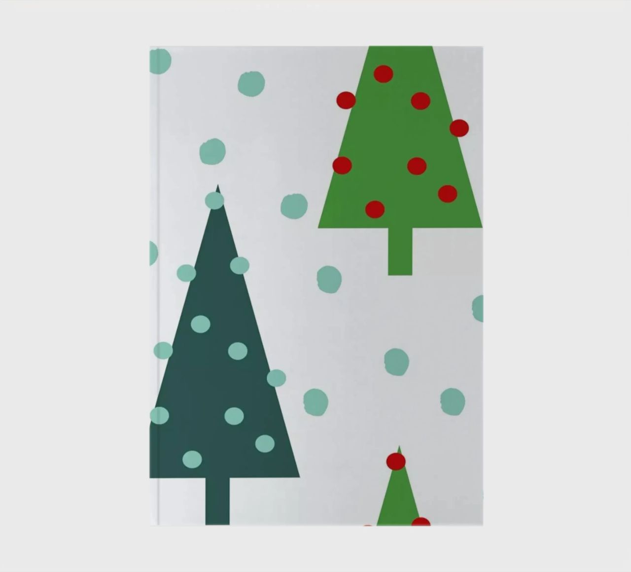Christmas Tree notebook by Charlotte Winter