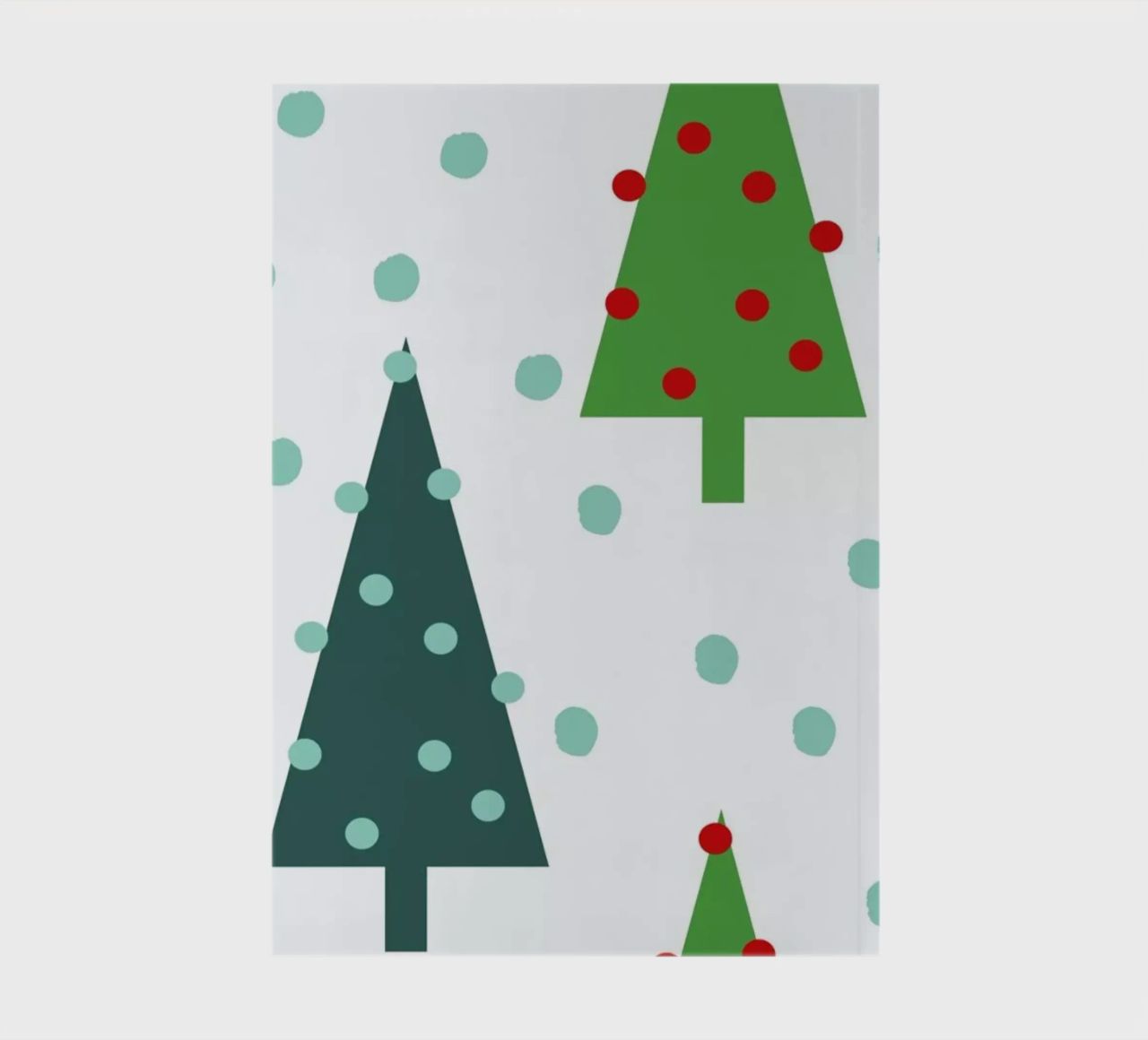 Christmas Tree notebook by Charlotte Winter