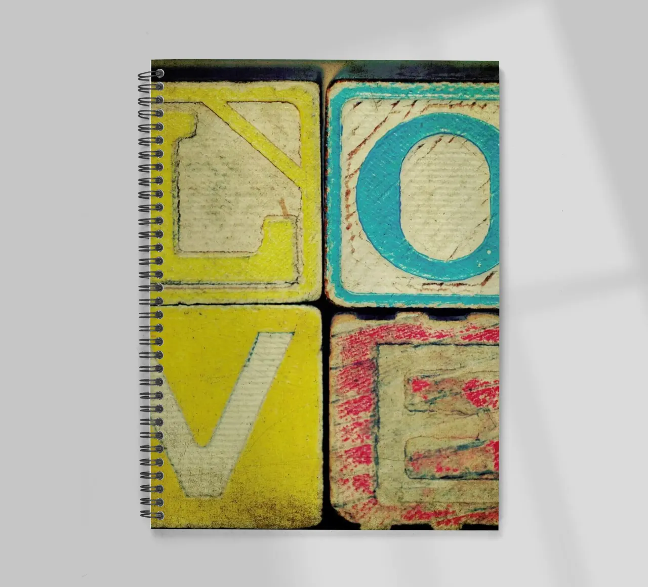 Old Love spiral notebook by Robin Delean