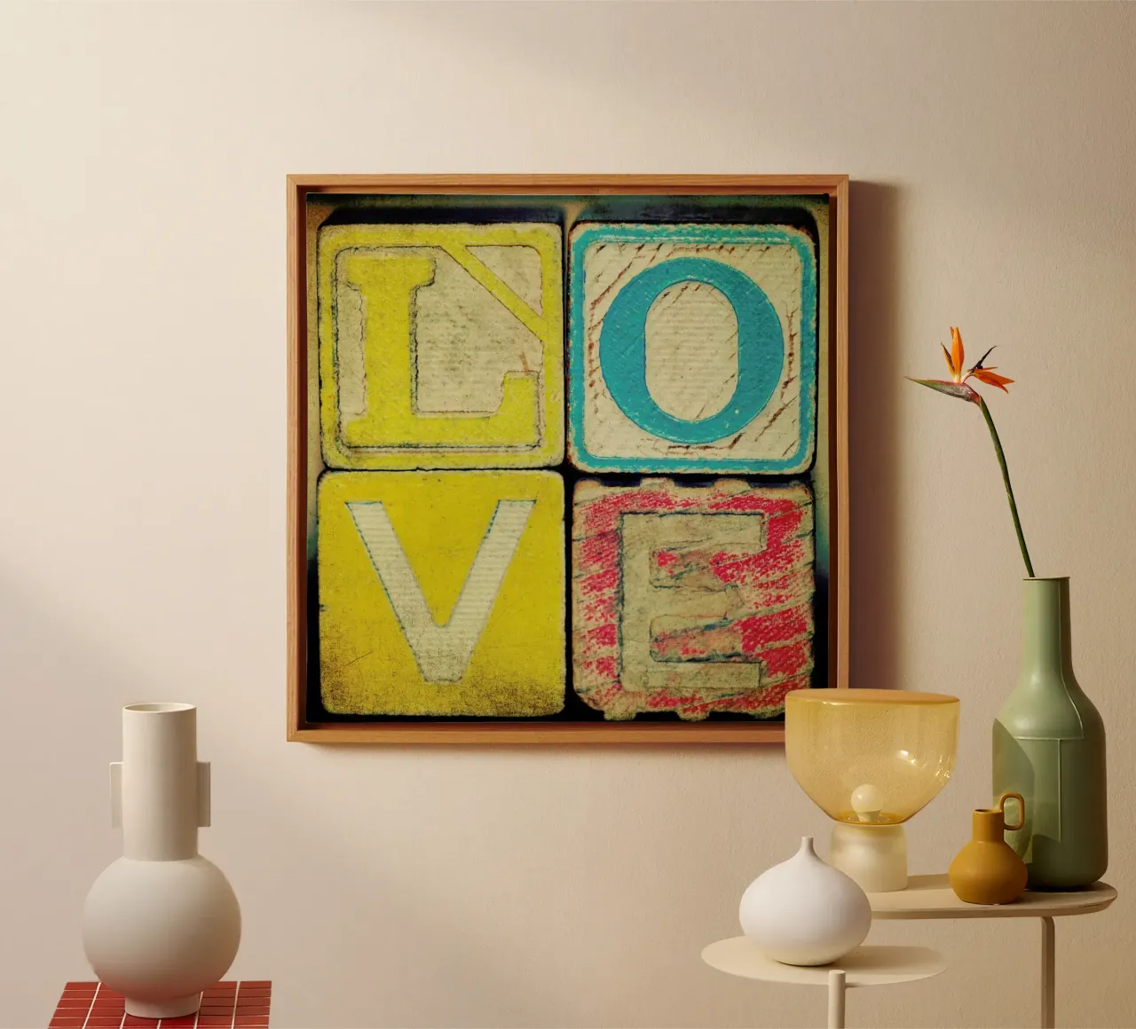 Old Love canvas van Robin Delean