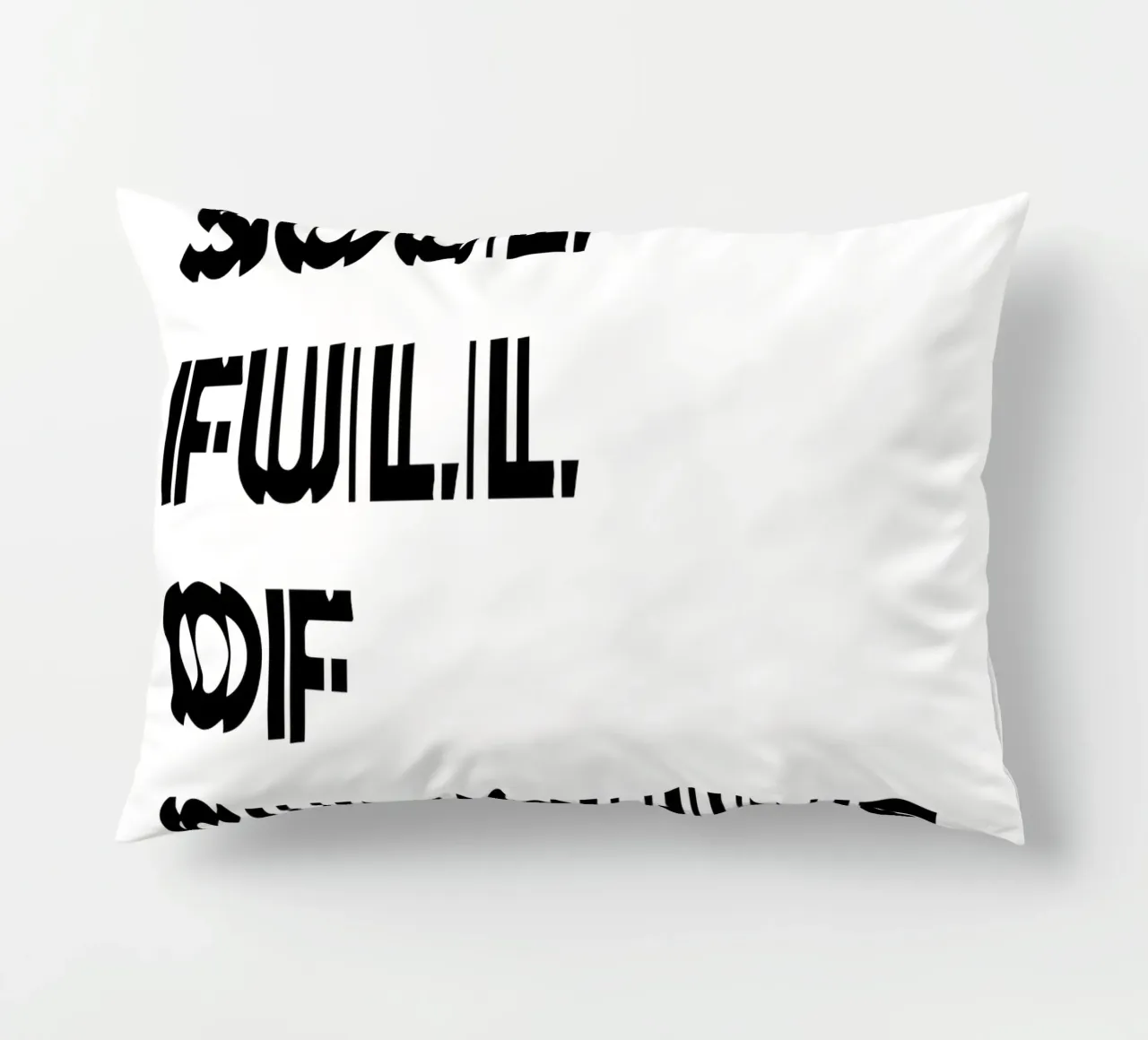 Anima piena di sole cuscino da YV TYPOGRAPHY