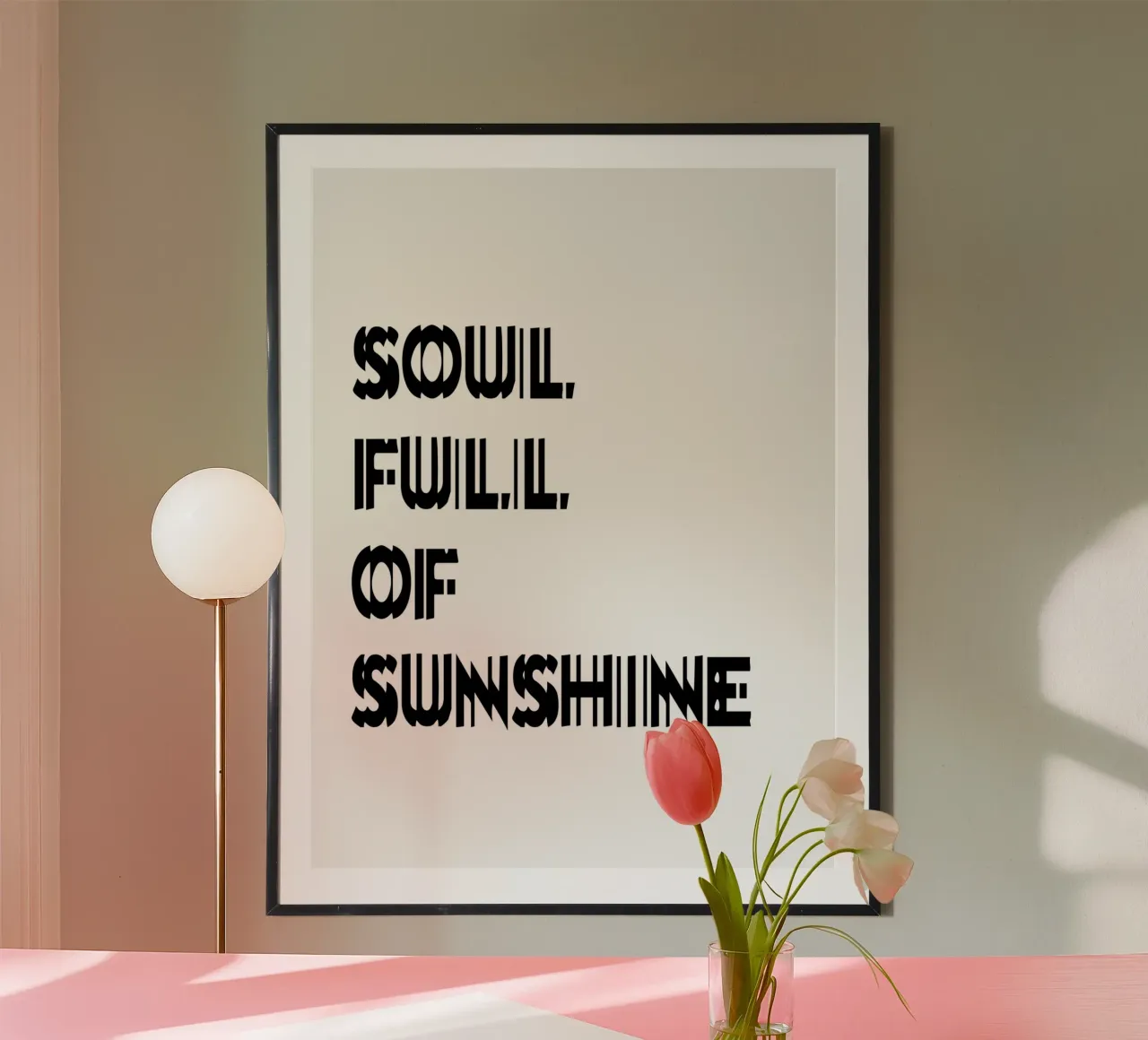 Anima piena di sole carta hahnemühle da YV TYPOGRAPHY
