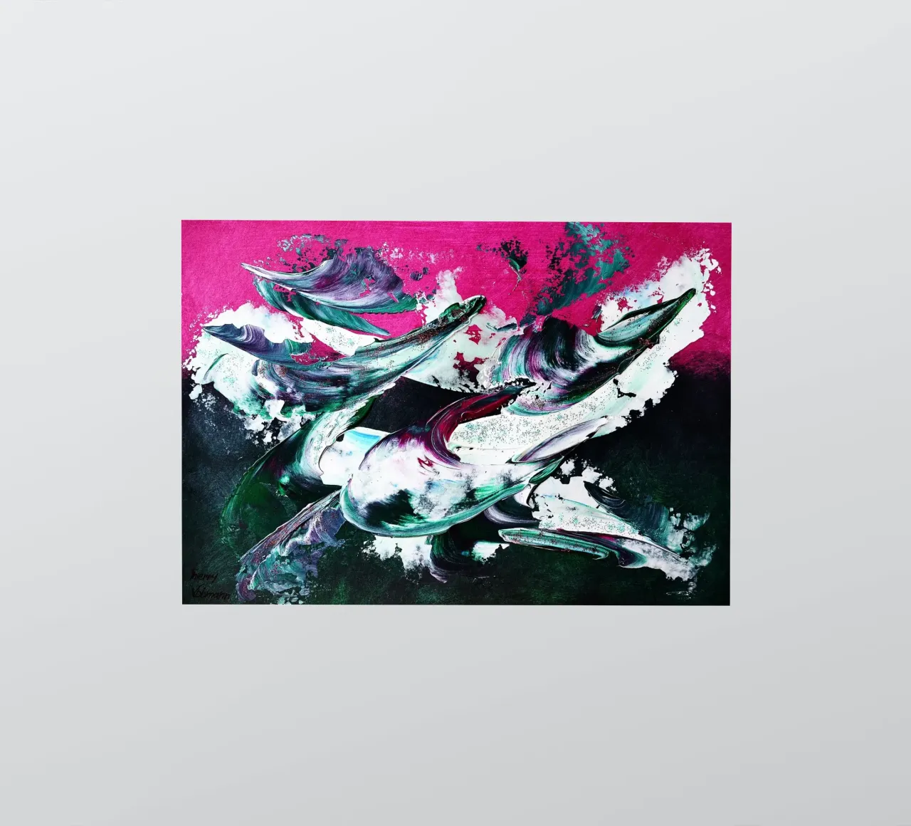 IDEAL GIFT 139 sticker by Thierry Vobmann Abstract painting