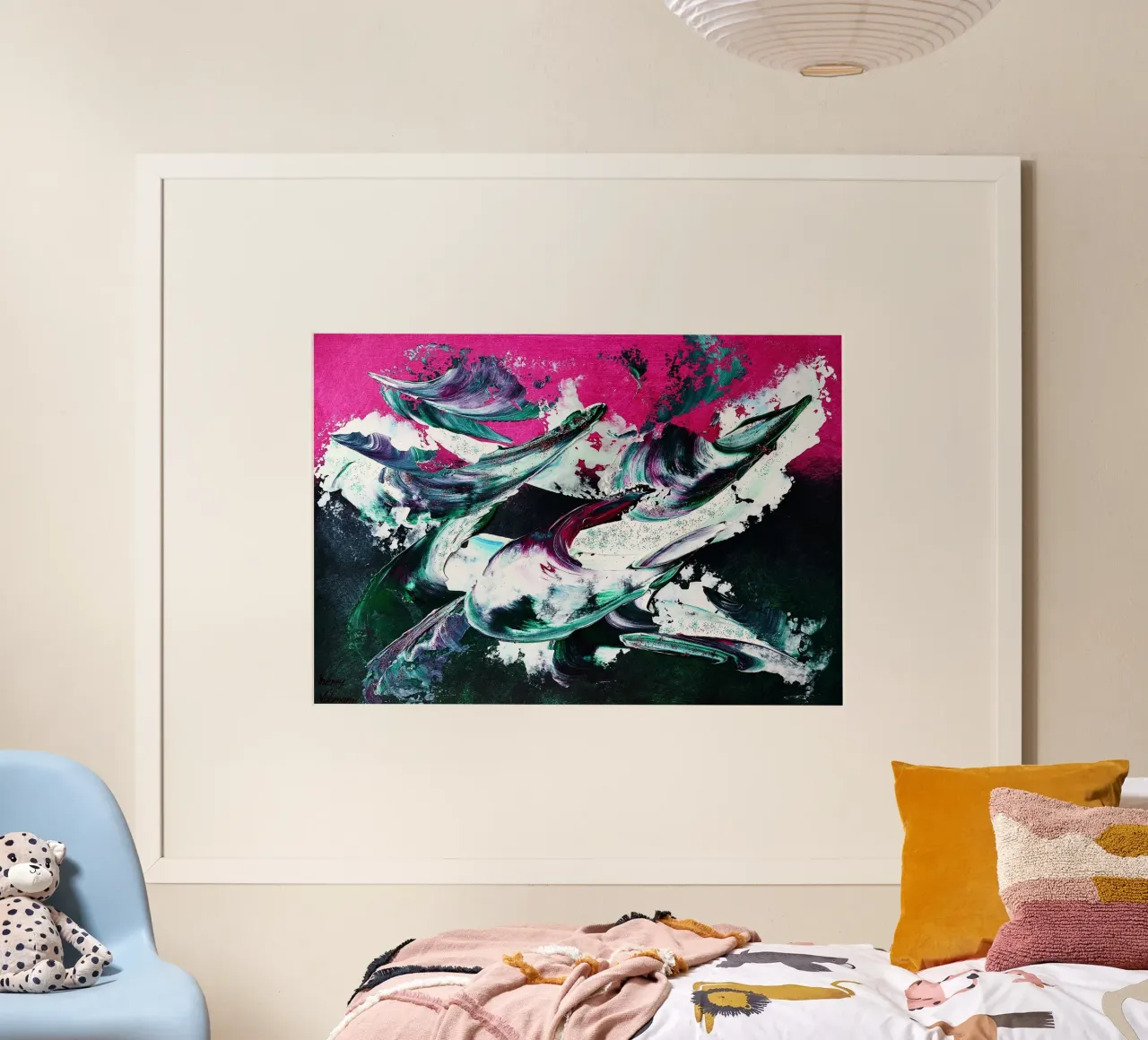 IDEAL GIFT 139 hahnemühle by Thierry Vobmann Abstract painting