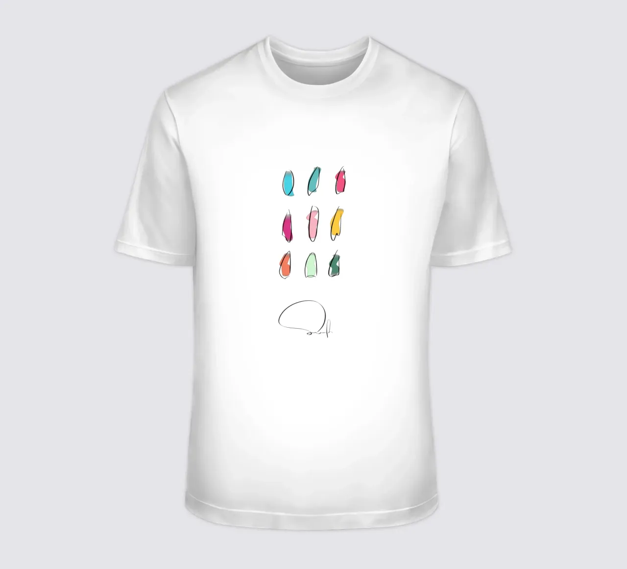 Surfboards - Best Of 9 t-shirt da LIMITED EDITION LETTERS