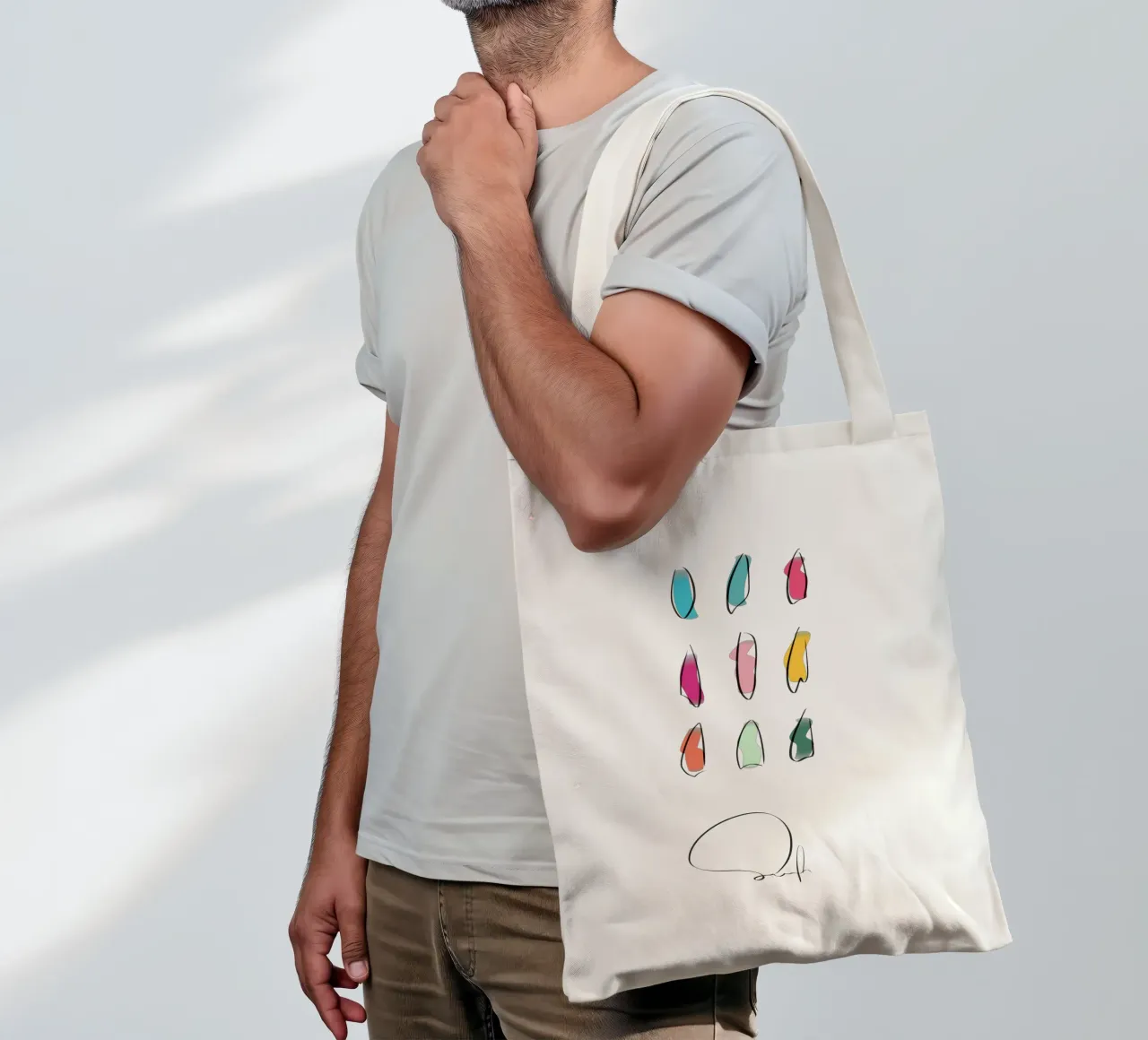 Surfboards - Best Of 9 borsa in juta da LIMITED EDITION LETTERS