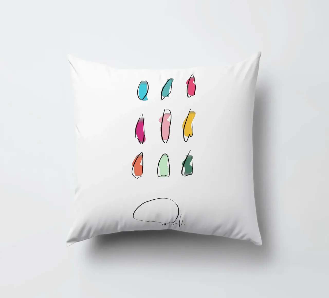 Surfboards - Best Of 9 cuscino da LIMITED EDITION LETTERS
