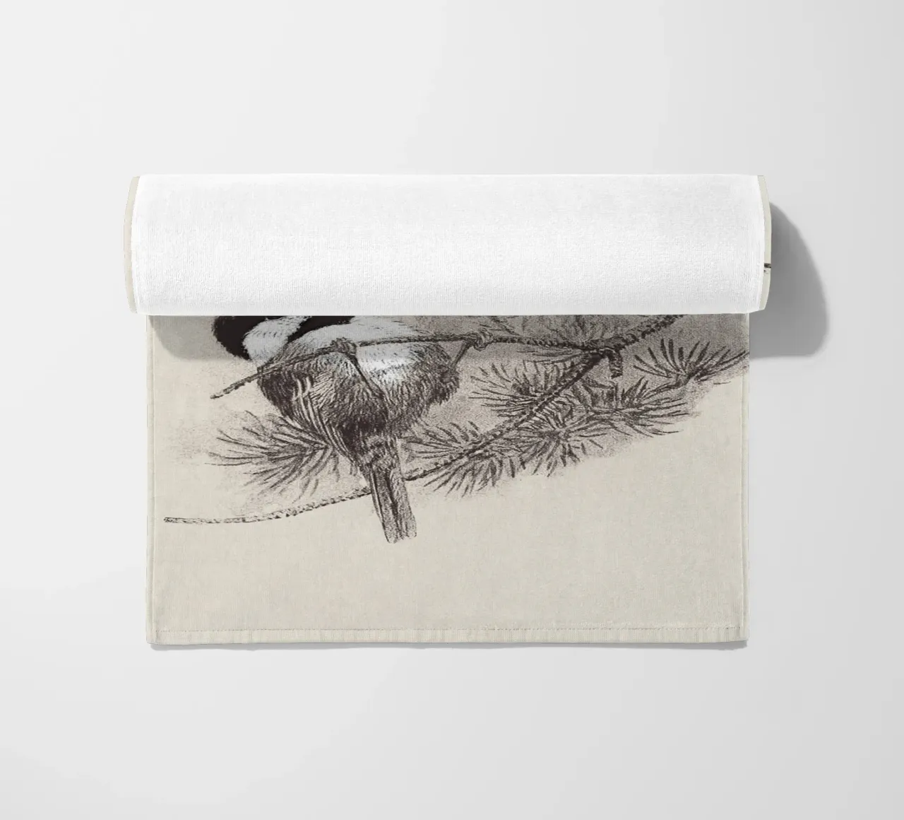 Chickadees Sketch telo mare da apoloprints