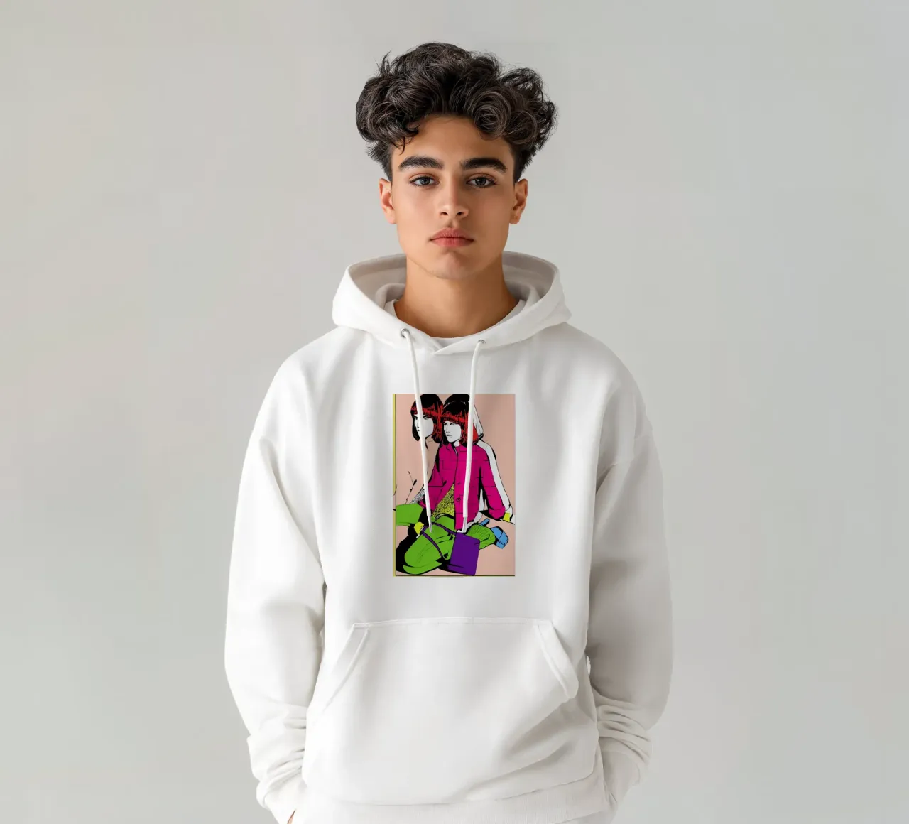 Pop 2 felpa con cappuccio da Marcell Naubert