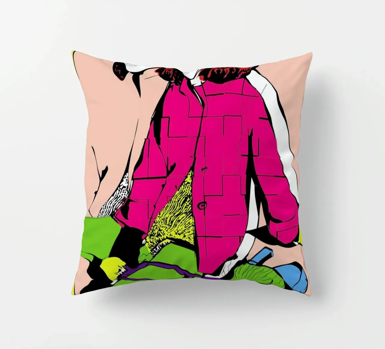 Pop 2 cuscino da Marcell Naubert
