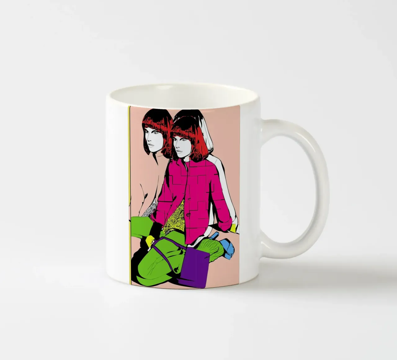 Pop 2 tazza in ceramica da Marcell Naubert
