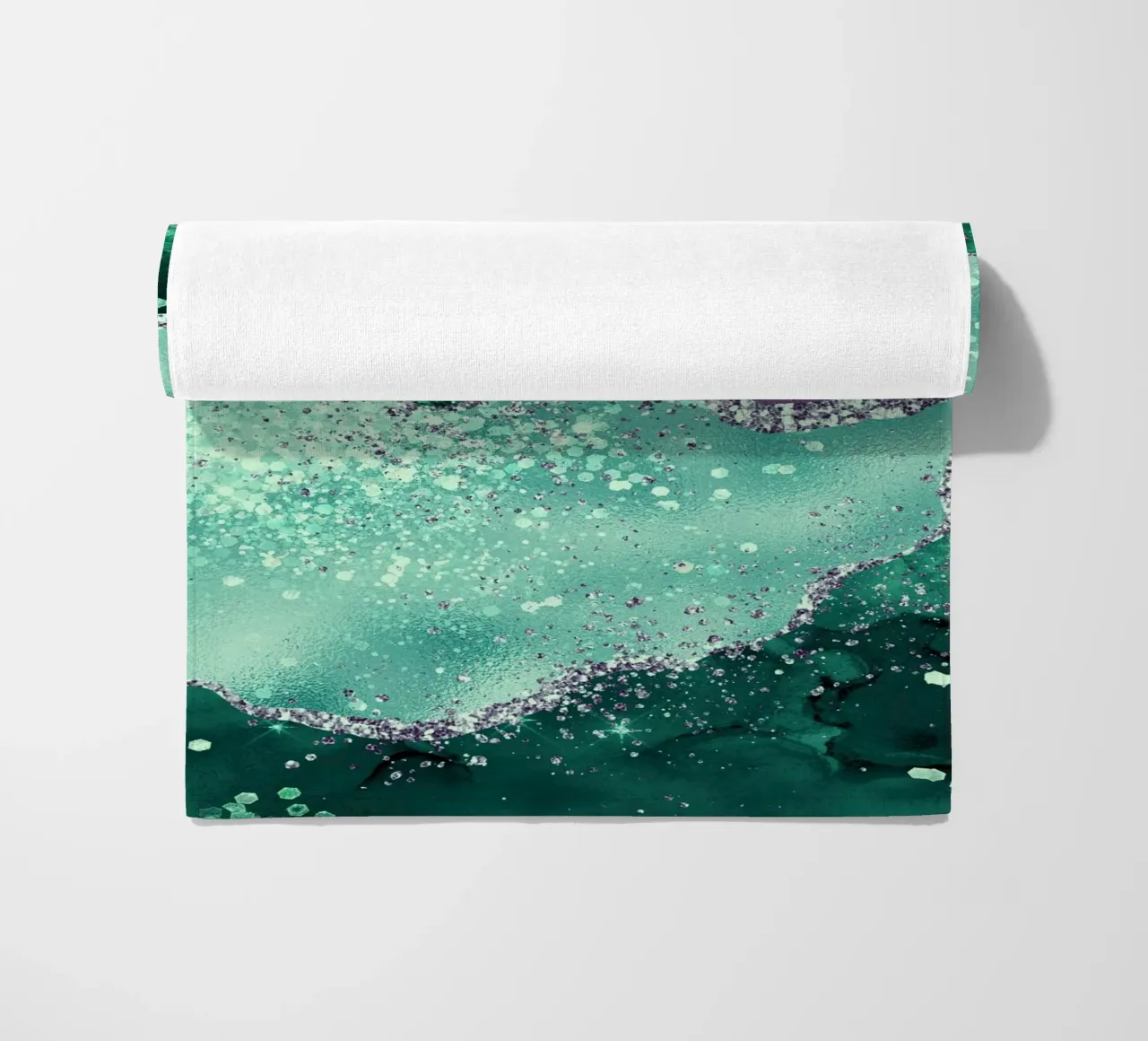 Texture Agata Glitterata Smeraldo 02 telo mare da Gemstone Textures