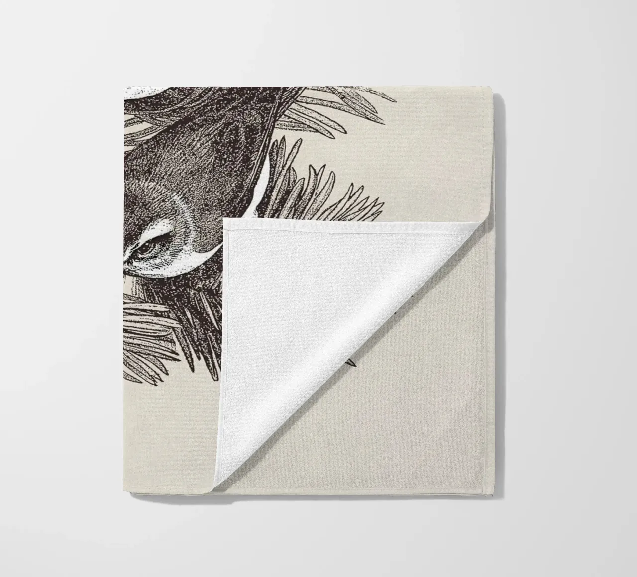 Pine Branch with Birds telo mare da apoloprints