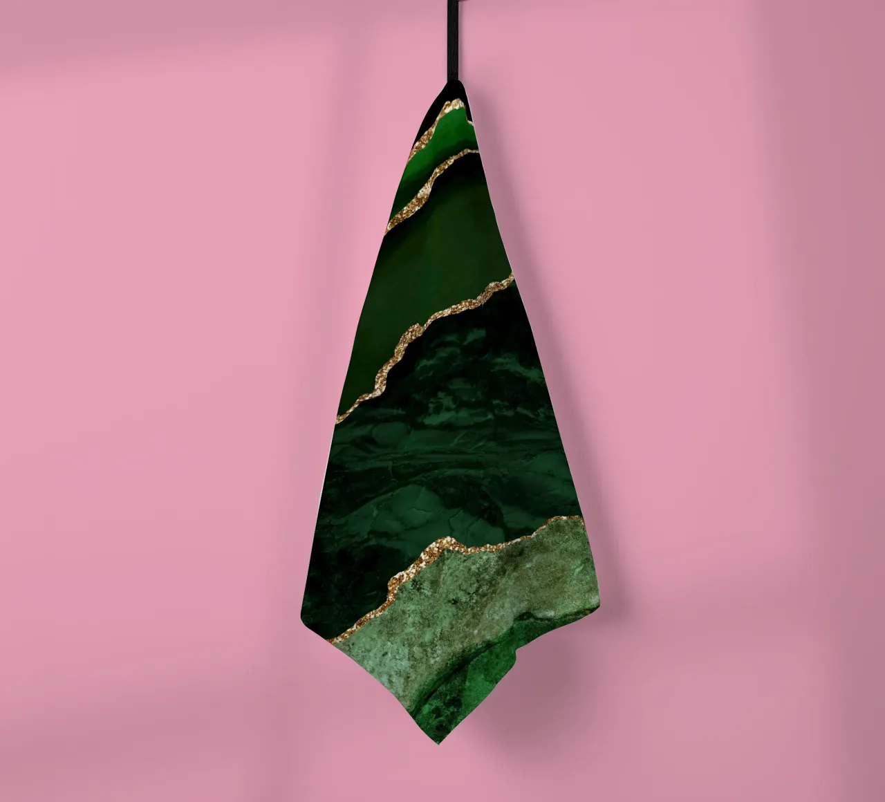 Texture Agate verte et or 02 torchon de Gemstone Textures