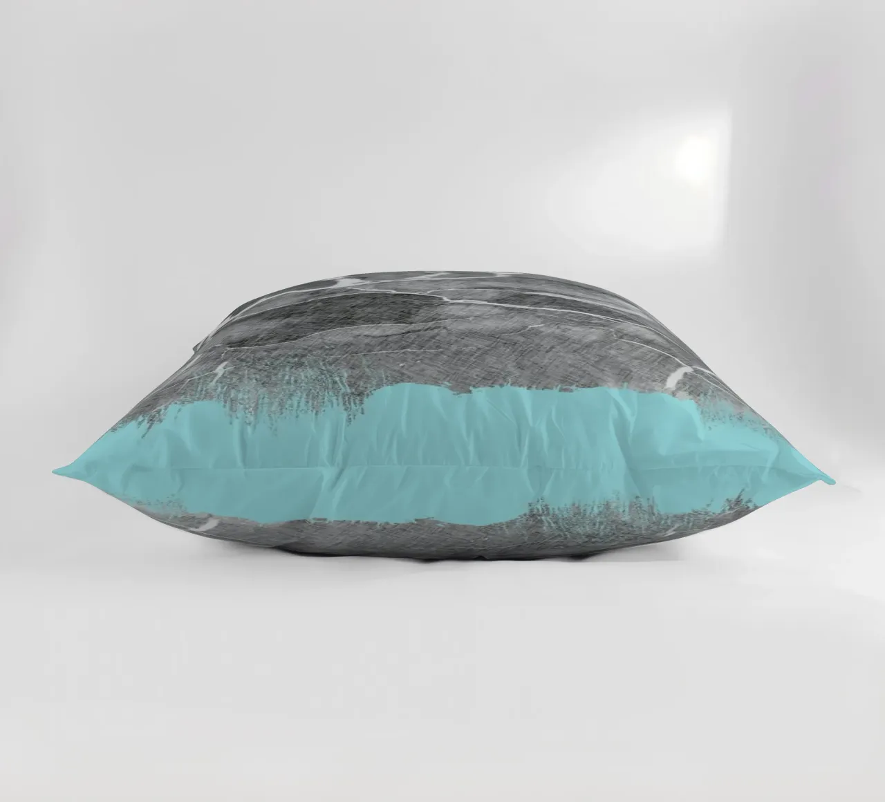 Crayon Marble and Sea Prints cuscino da cafelab