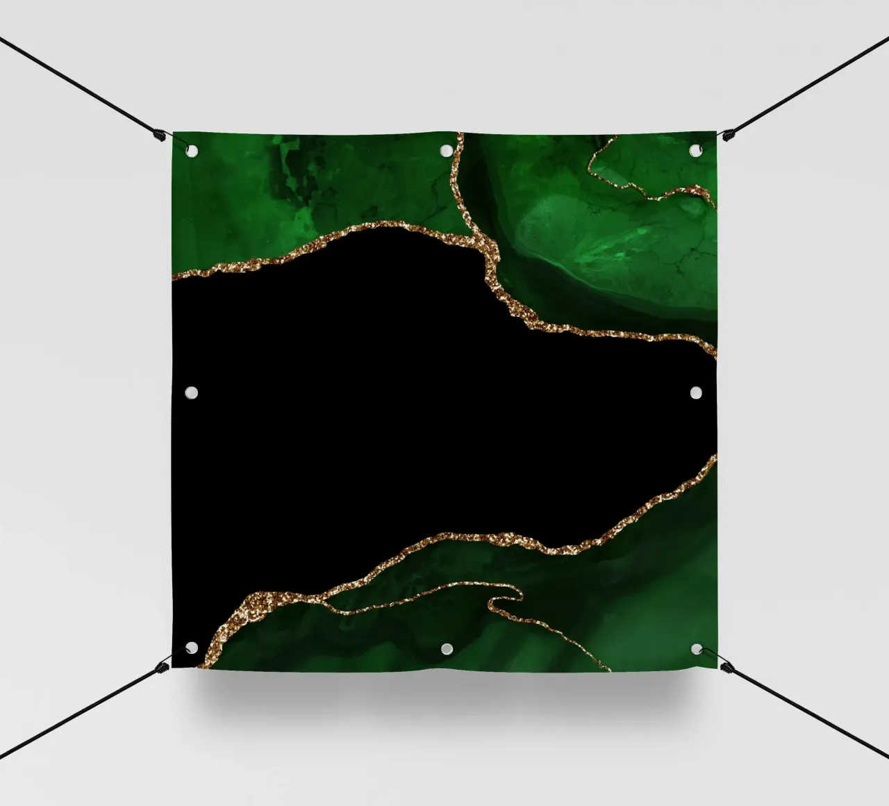 Texture agata verde e oro 04 telo in pvc da Gemstone Textures