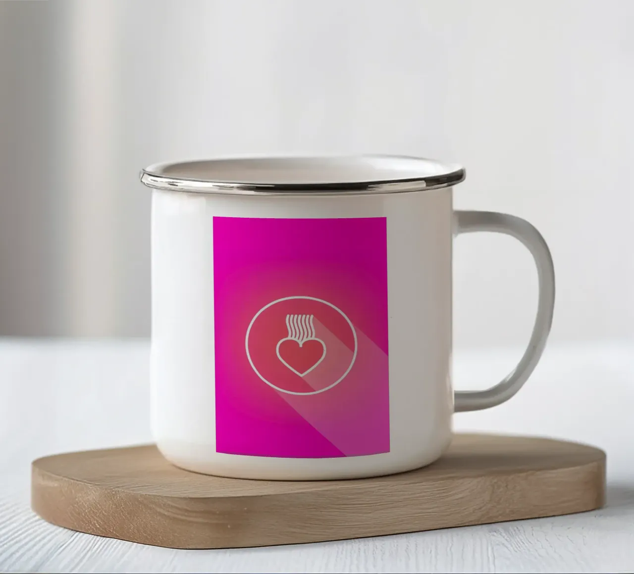 Icon No.2 tazza in smalto da Chobopop