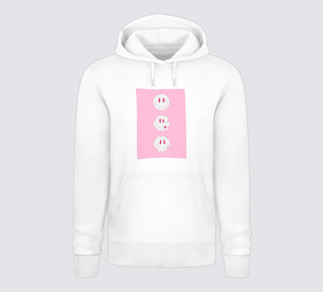 Smiley fuso - Smiley stravagante felpa con cappuccio da Studio Mooodz