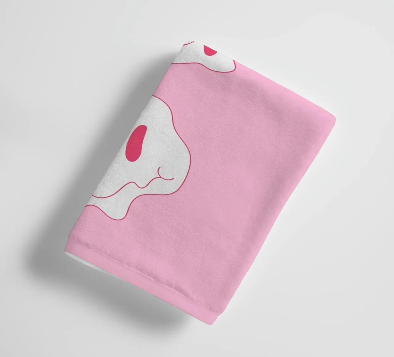 Smiley fuso - Smiley stravagante asciugamano da bagno da Studio Mooodz