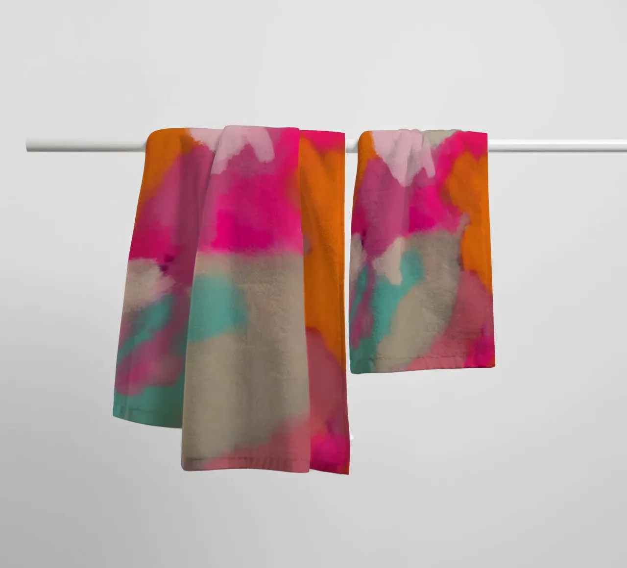 Colorful soft Silk asciugamano da bagno da Hej Ibiza by Ute Arnold