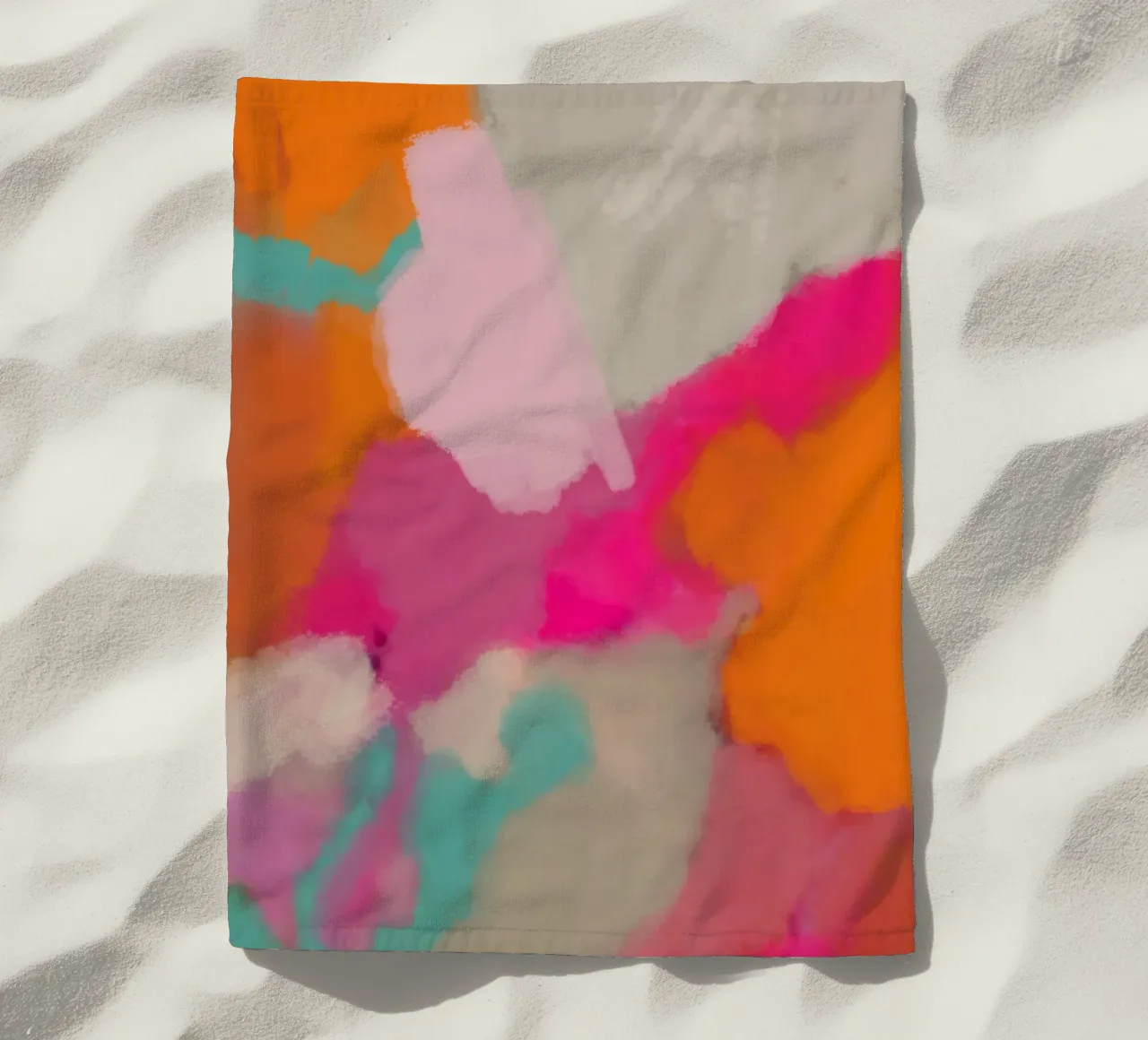 Colorful soft Silk telo mare da Hej Ibiza by Ute Arnold