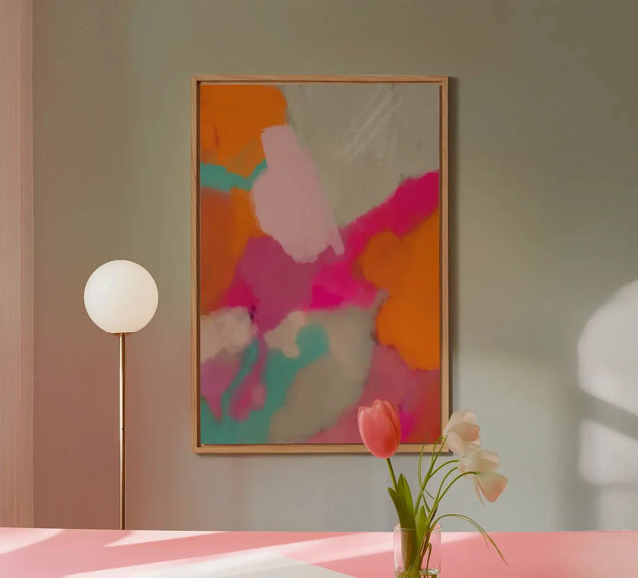 Colorful soft Silk alluminio dibond da Hej Ibiza by Ute Arnold