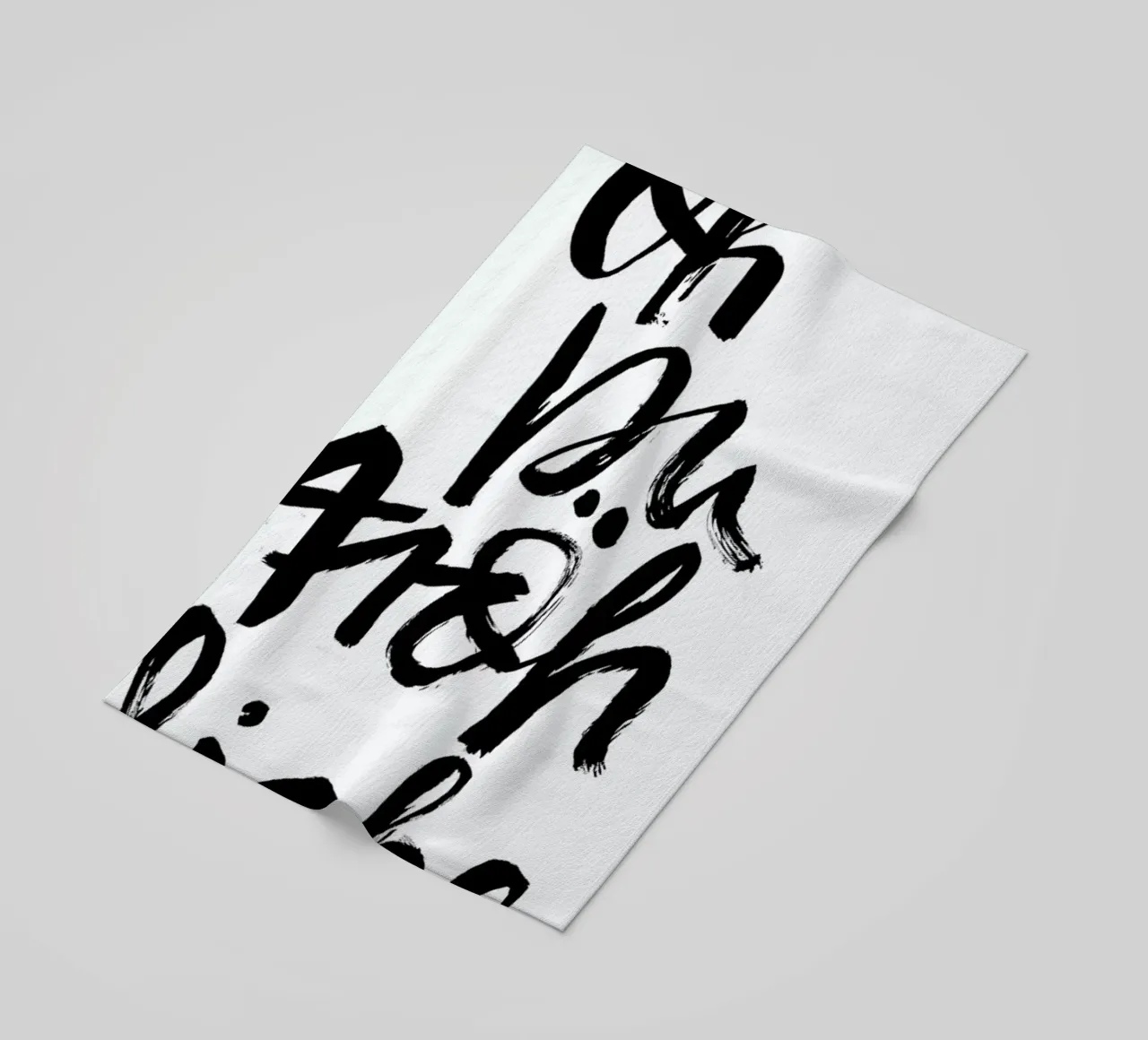 Oh Du Fröhliche telo mare da Brushmeetspaper