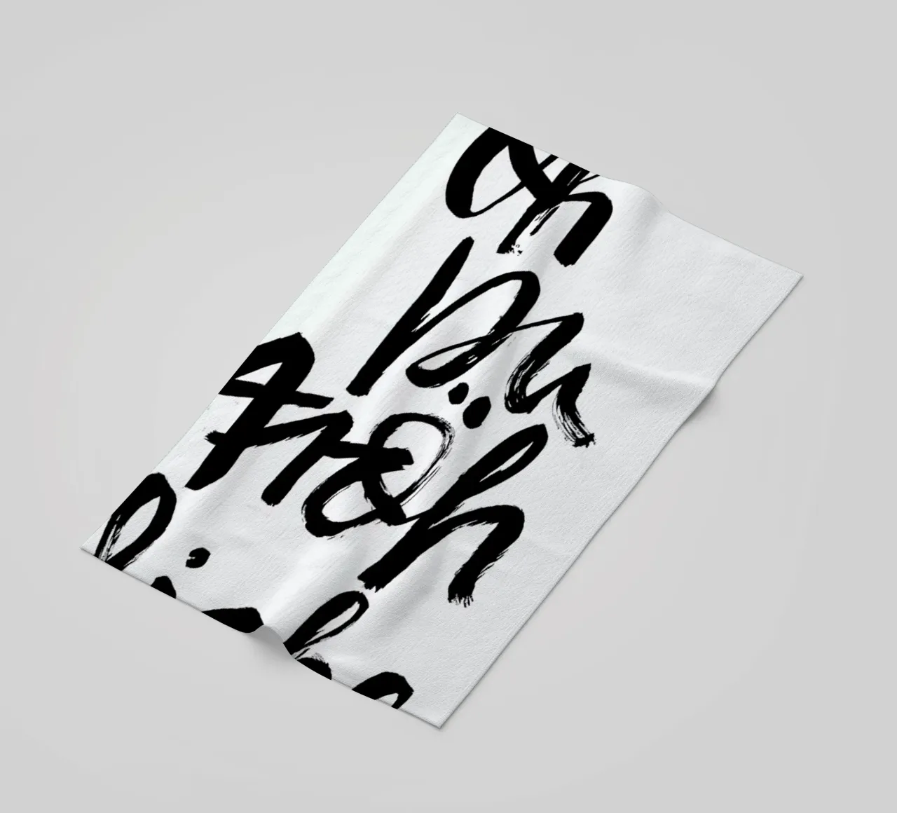 Oh Du Fröhliche telo mare da Brushmeetspaper