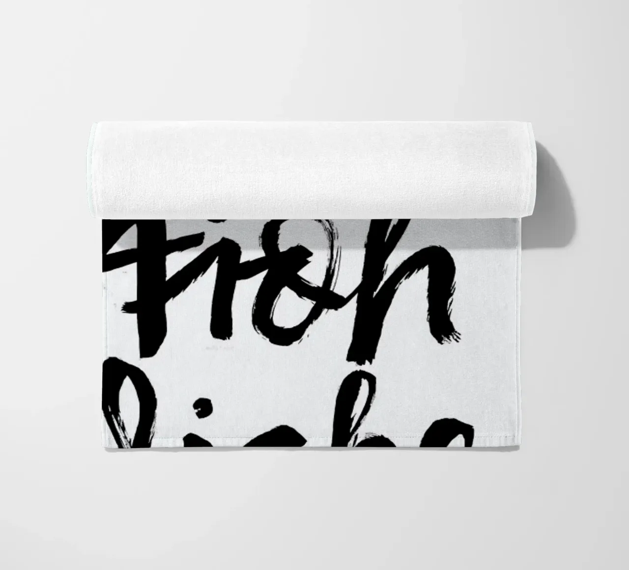 Oh Du Fröhliche telo mare da Brushmeetspaper