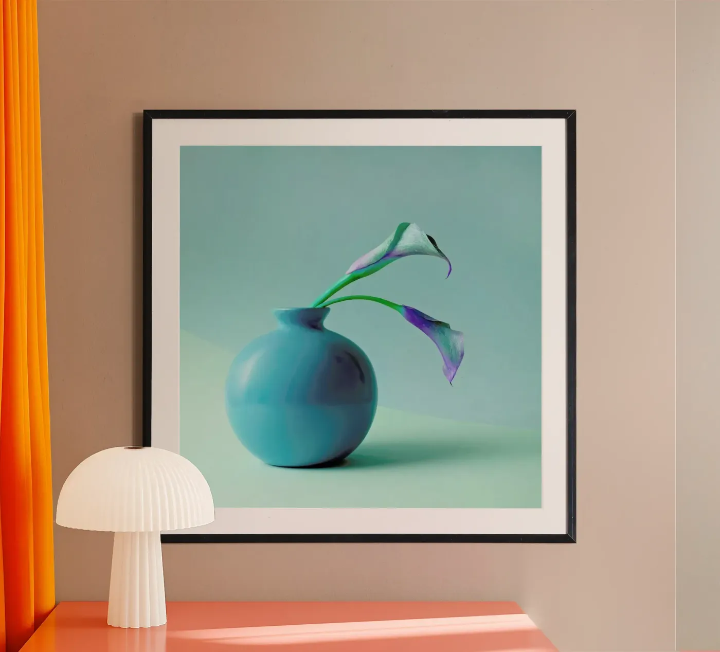 Feeling Blue poster by Juj Winn