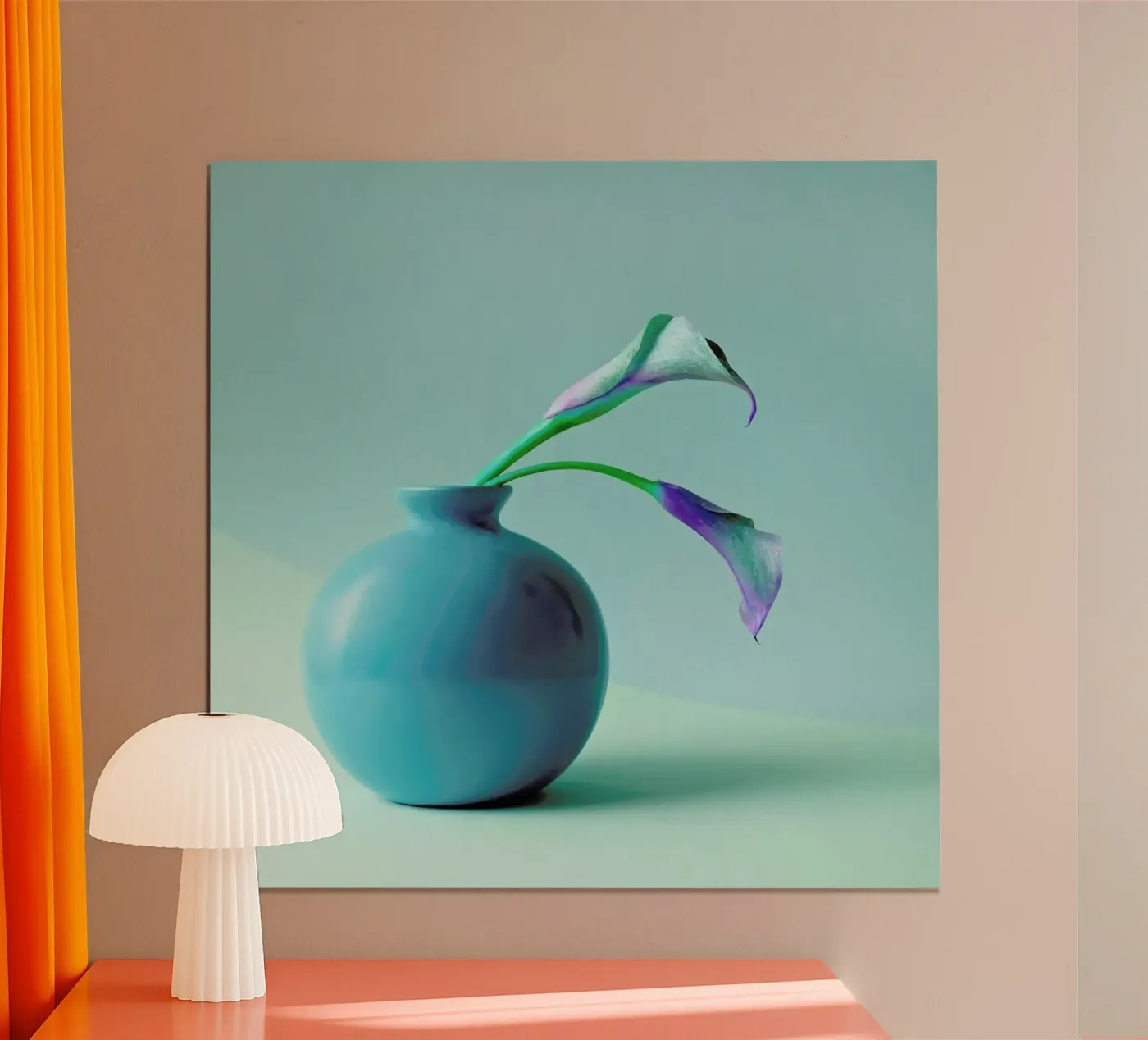 Feeling Blue poster by Juj Winn