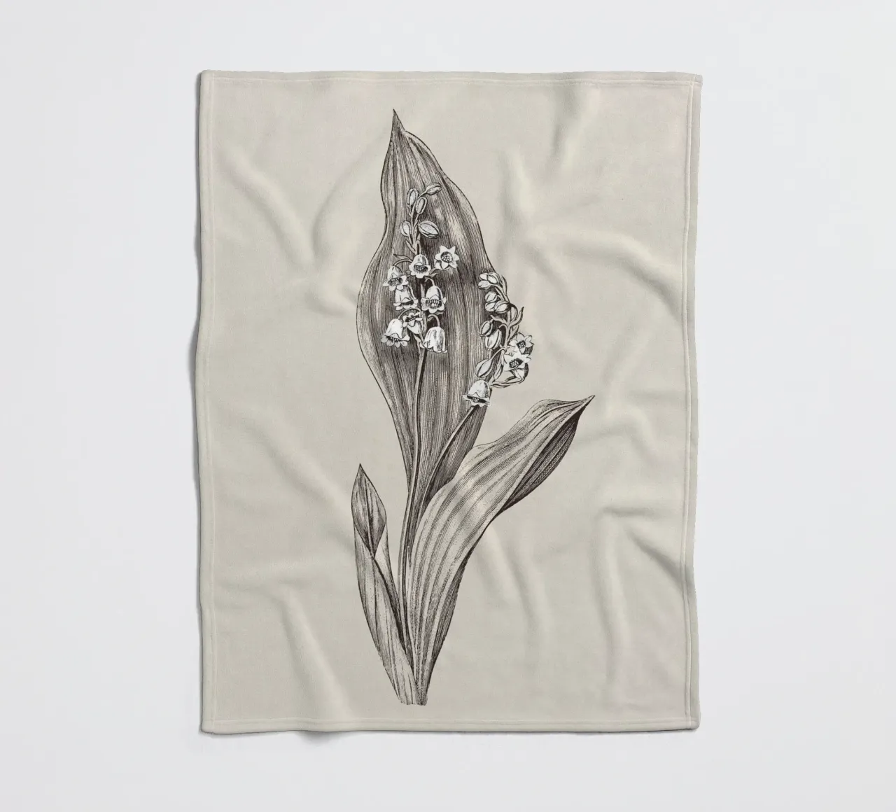Lily of the valley no. 1 coperta in pile da apoloprints