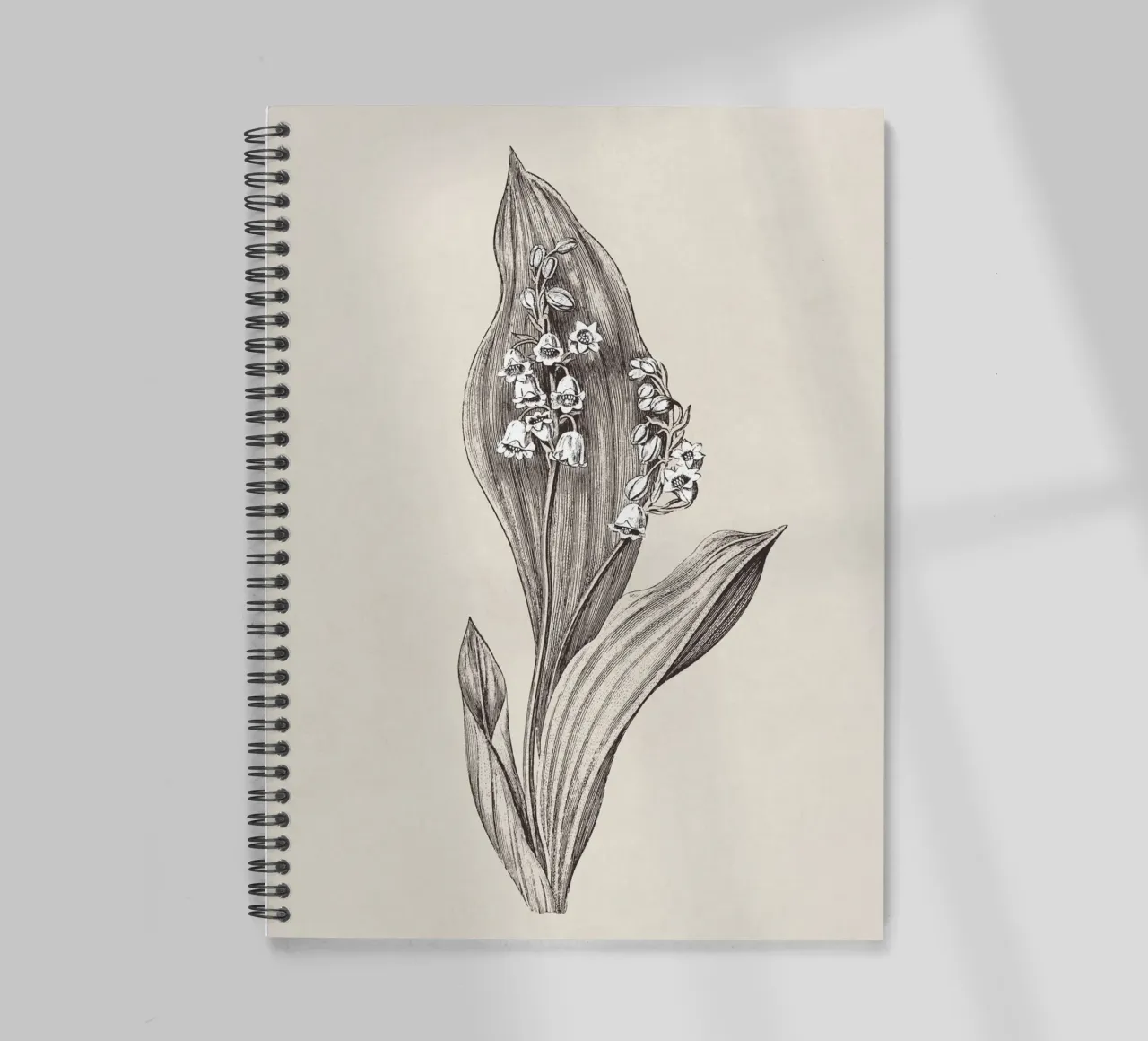 Lily of the valley no. 1 spiral notebook by apoloprints