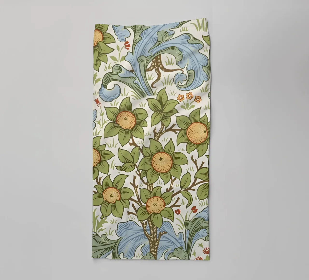 William Morris Design floreale asciugamano da bagno da William Store