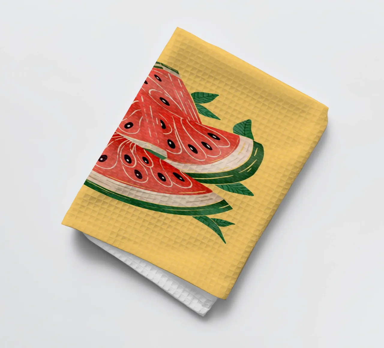 Summer Watermelon Joy Geschirrtuch von Claudia S. Design