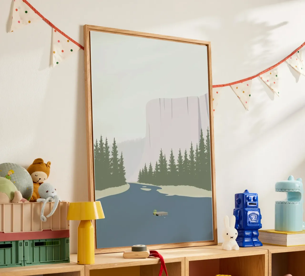 Tømmerflåde plexiglass da Swen Swensøn