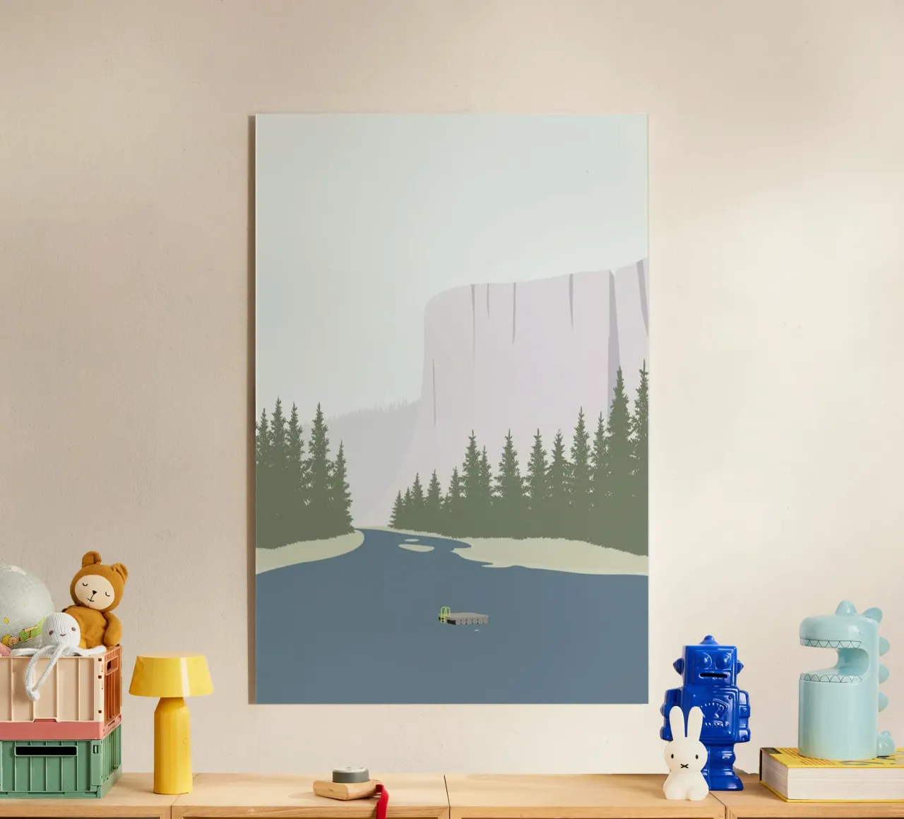 Tømmerflåde plexiglass da Swen Swensøn