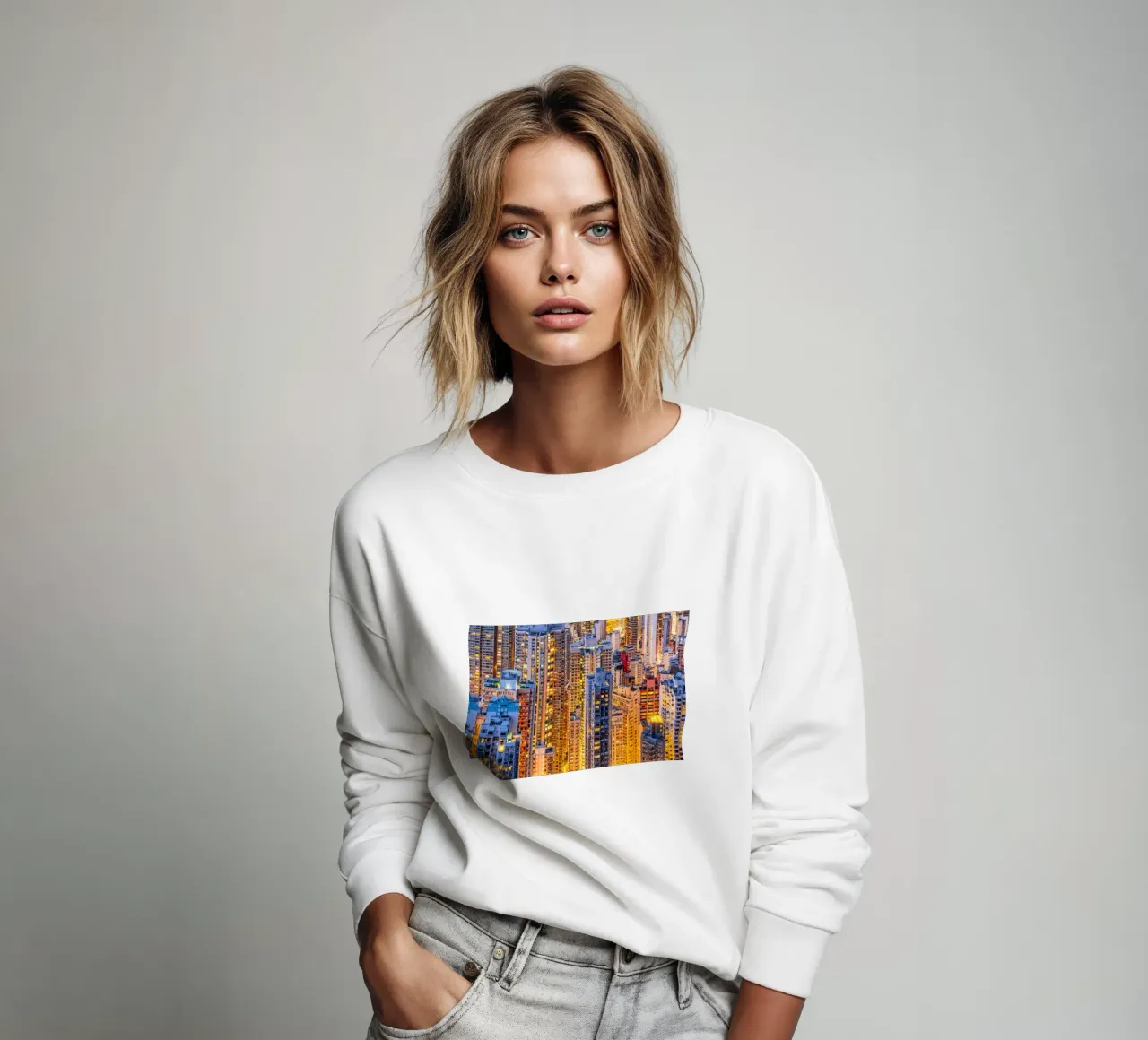 HONG KONG 34 sweatshirt by Tom Uhlenberg