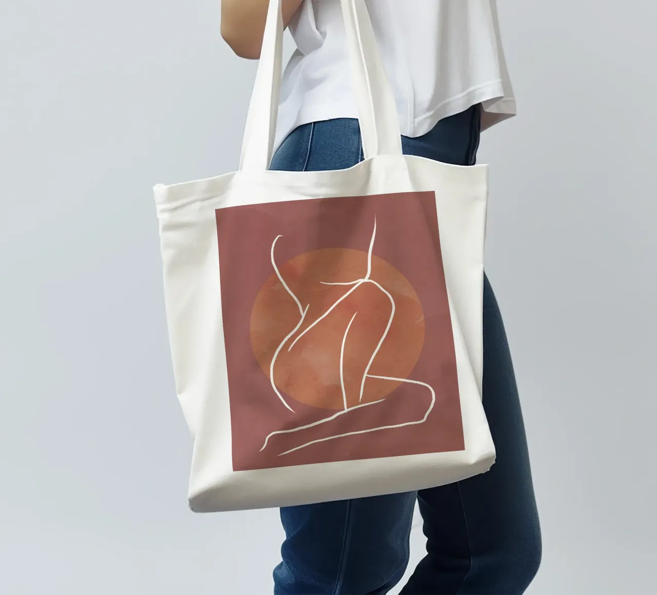 Lèger Et Simple No 74 borsa in juta da treechild